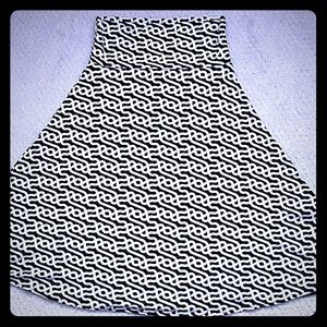 NWOT LuLaRoe Azure A-line Skirt